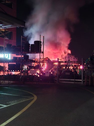Bagger-Brand: «Es waren mehrere Explosionen zu hören»
