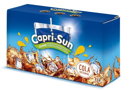 Capri-Sun bringt den Cola-Geschmack zurück