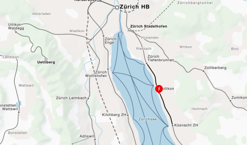 Pendlerfrust: Züge zwischen Tiefenbrunnen – Küsnacht fahren nicht