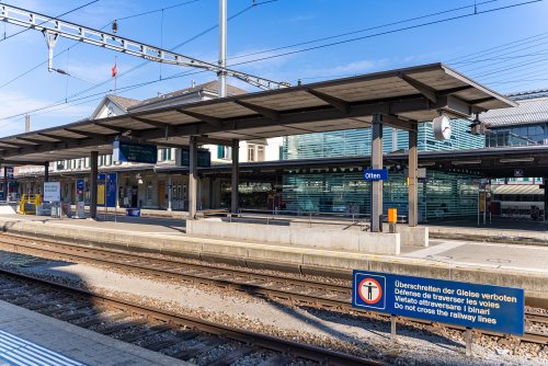 Gleis-Schubser (23) von Olten wird ausgeschafft