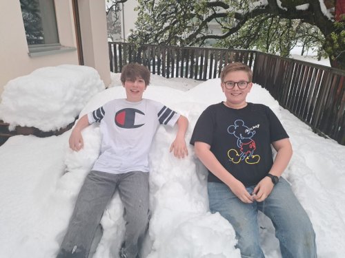 Jeremia (13): «Wir haben eine Schneeballschlacht gemacht»