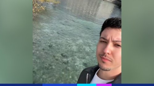 Un New-Yorkais bluffé par l’eau cristalline du Léman