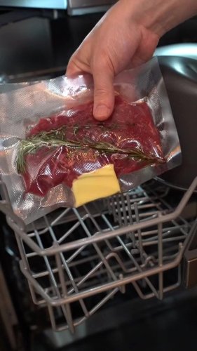 Kann man das Steak im Geschirrspüler garen?
