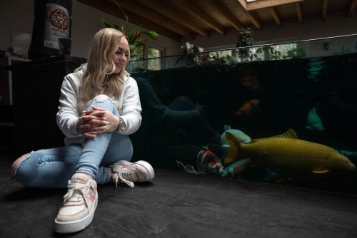 «Ich liebe meine Koi-Fische – sie sind meine Babys»