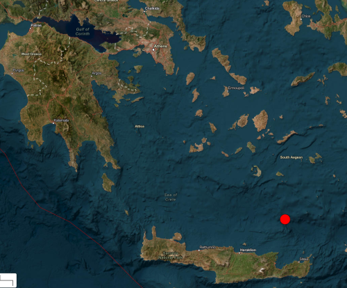 Stärke 6.1: Erdbeben vor Kreta ist bis in Athen spürbar