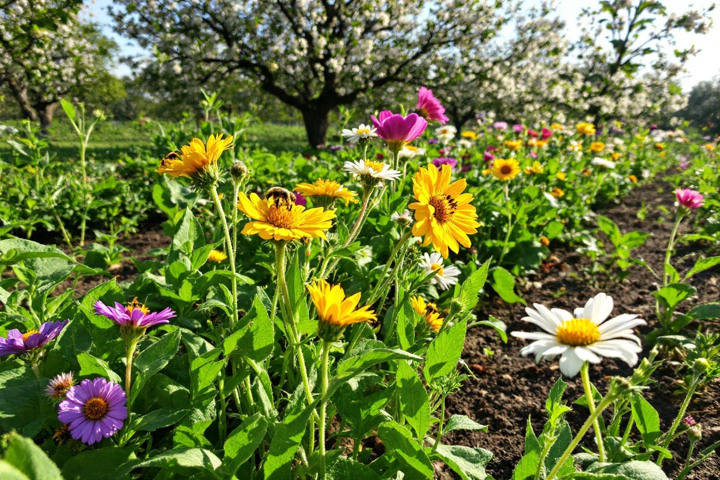 Cette méthode surprenante va transformer votre potager en paradis pour les abeilles !