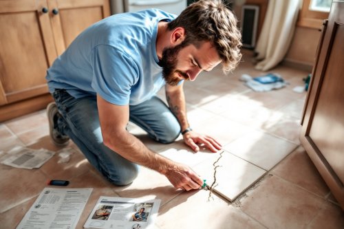 Votre carrelage fissuré vous inquiète ? Ces 3 erreurs à éviter et la technique infaillible pour réparer sans tout casser