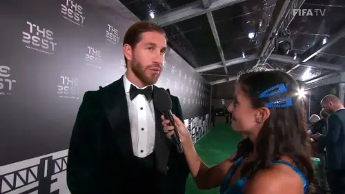 El ‘spoiler’ de Sergio Ramos en la gala de los premios The Best