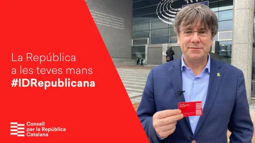 El Consell per la República de Puigdemont creará un DNI catalán de pago