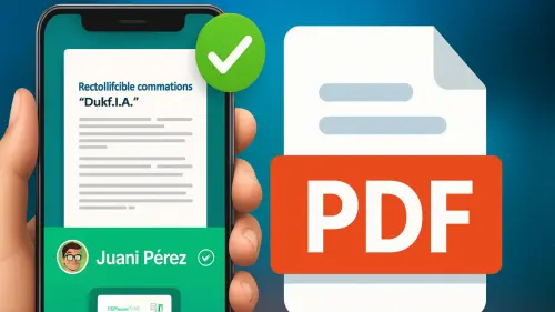 Cómo escanear documentos y enviarlos como PDF por WhatsApp sin necesidad aplicaciones