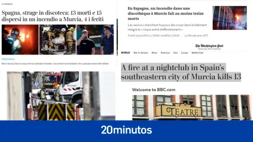 La tragedia de Murcia da la vuelta al mundo: así la recoge la prensa internacional