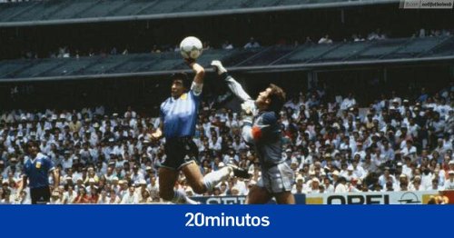 La camiseta de Maradona del histórico Argentina - Inglaterra de México'86 se vende por una cifra desorbitada