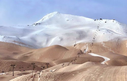 La neige des Alpes et des Pyrénées fond plus vite à cause des poussières du Sahara et du carbone suie