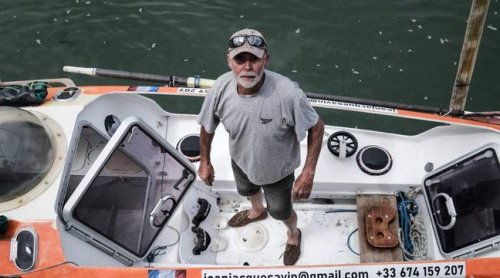 L'Atlantique à la rame : Le corps « sans vie » de l’aventurier girondin de 75 ans a été retrouvé dans son canot