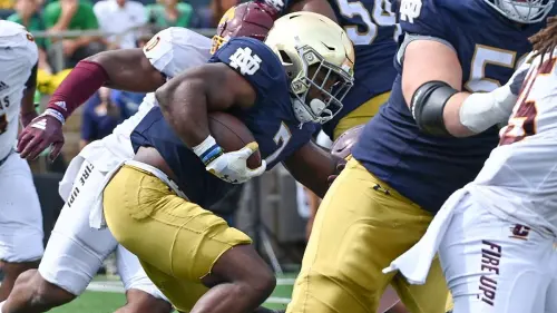 Notre Dame's Defense Stiffens in Second Stanza to Subdue Central Michigan  41-17