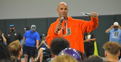 Jason Taylor's first high school commitment comes in tight battle over ...