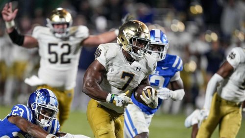 College football rankings: AP Top 25 projected for Week 6 after Notre Dame survives Duke, Texas routs Kansas