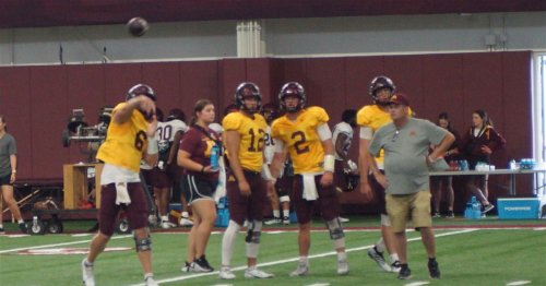 Minnesota Gopher Football Practice Photo Gallery: August 6th