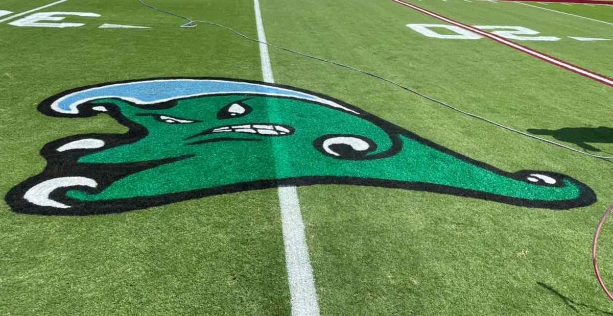 Thanks, Sooners: Oklahoma adds Tulane Green Wave logo to field