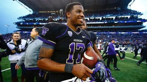 washington huskies black football uniforms