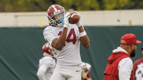 Alabama WR Jalen Hale out for the spring with "significant" knee injury