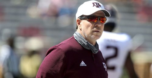 Jimbo Fisher praises team's conditioning, OL after first day of spring ball