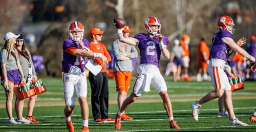 Dabo Swinney confident in quarterbacks ahead of spring portal opening: ‘We like our group’