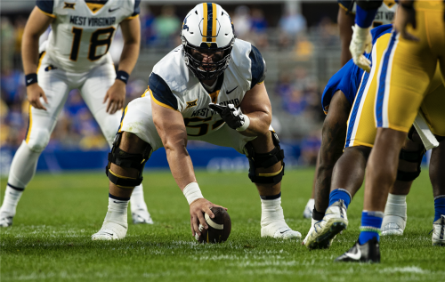 BREAKING: WVU Center Zach Frazier Named Preseason All-Big 12 | Flipboard