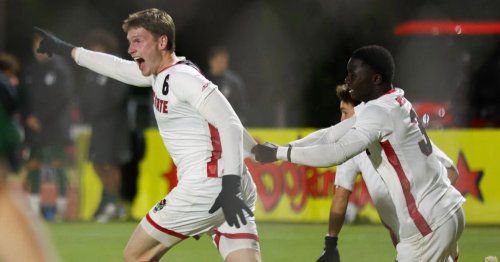 NC State men's soccer wins first postseason match since 2018 in 2OT thriller