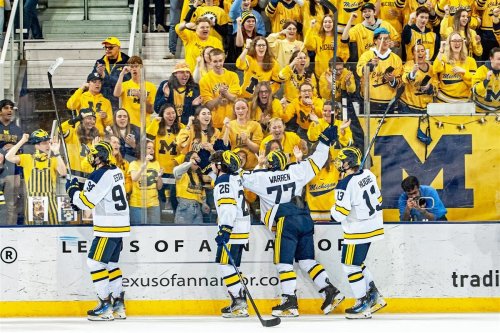 Michigan hockey survives North Dakota, earns NCAA Tournament rematch with Michigan State