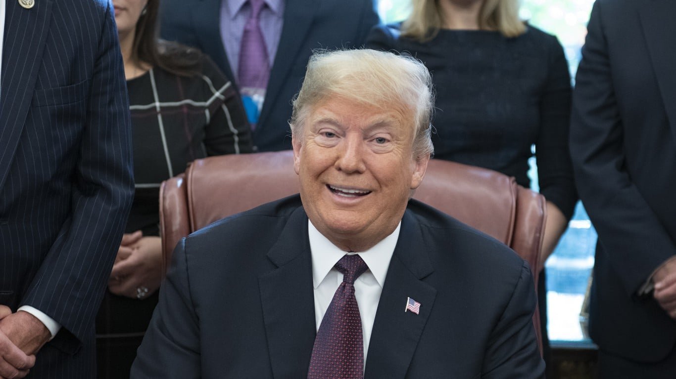 Trump's Truth Social Stake Loses $1.3 Billion as His Golf Empire Posts Record Profits