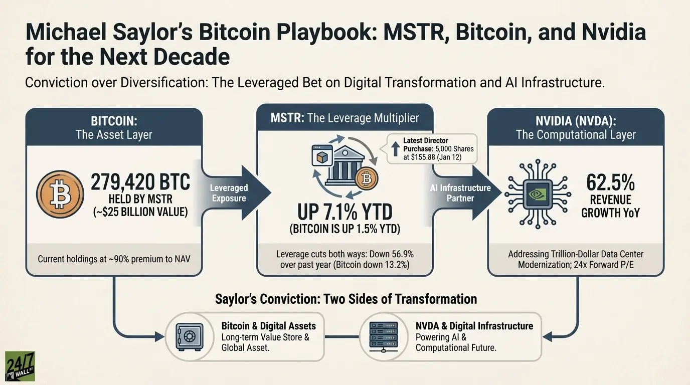 Michael Saylor’s Bitcoin Playbook: What He Says Will Win