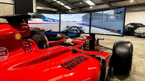 Formel-1-Simulator auf eBay: Ein Ferrari zum Schnäppchenpreis