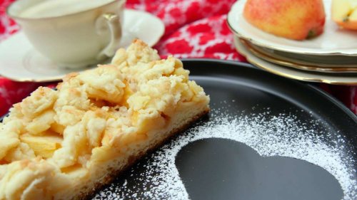 Rezept: Streuselkuchen mit Äpfeln