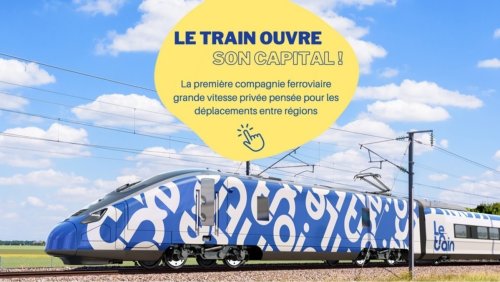 Avec la nouvelle compagnie ferroviaire française 'Le Train', la SNCF a un nouveau concurrent