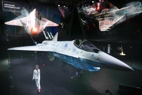 Russia unveils stealth fighter jet to compete with F-35s