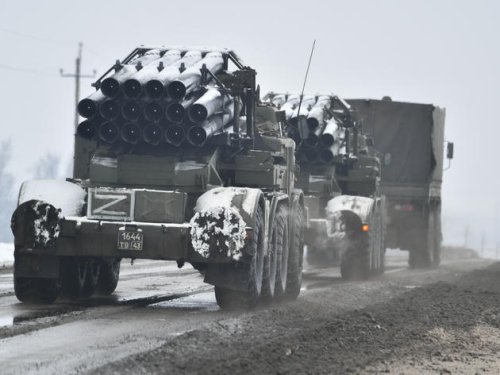 Ukraine-Krieg: Russland meldet Explosionen in Grenzstadt