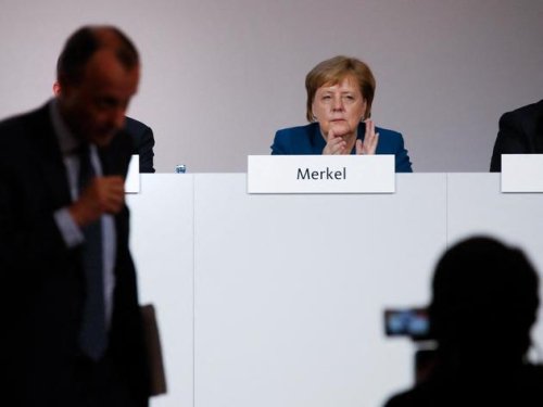 CDU-Parteitag mit Wahl von Merz zum Parteivorsitzenden: Merkel sagt Einladung ab