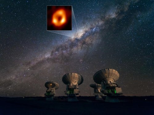 Zentrum der Milchstraße: Schwarzes Loch Sagittarius A* erstmals fotografiert – Acht Teleskope waren nötig