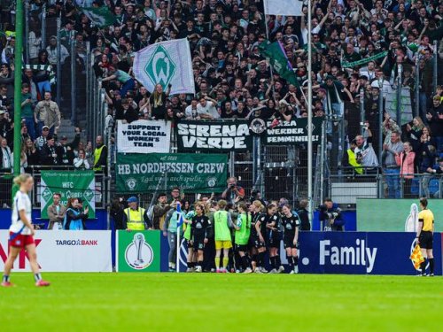 Platzverweis, Torwart-Patzer und Last-Minute-Tore: Werder-Frauen stehen nach Mega-Fight gegen HSV im DFB-Pokal-Finale