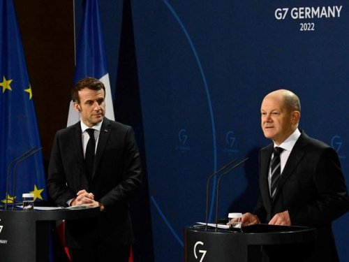 Scholz-Macron-PK JETZT live: Drohung an Russland - „dann werden die Kosten hoch sein“