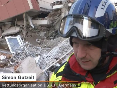Türkei-Erdbeben: Deutsche Retter berichten von dramatischem Einsatz - „Man hört überall Stimmen“