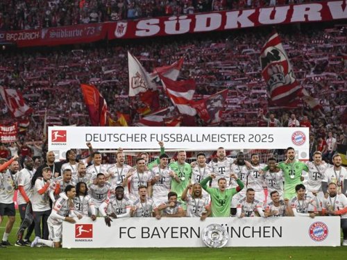 Die Meisterfeier des FC Bayern im Video