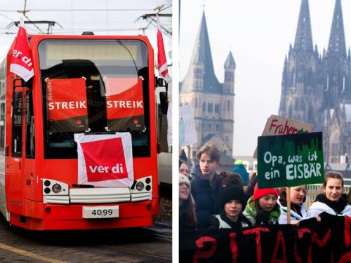 Klima-Demo und KVB-Streik – am 1. März wird es voll auf Kölns Straßen
