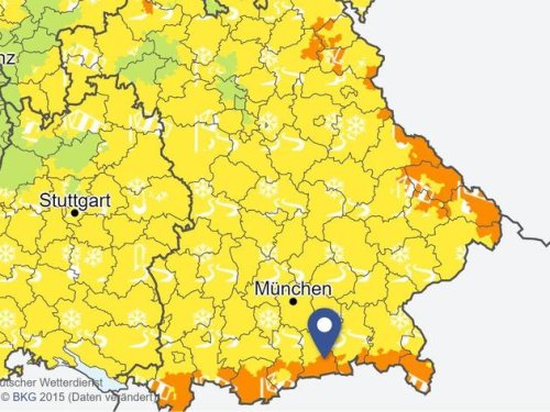 Wetterfront steuert auf Bayern zu: Amtliche Warnung vor Sturm und Glätte