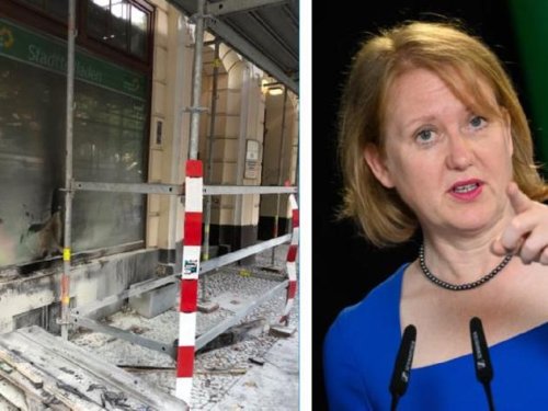 Brandanschlag auf Büro von Grünen-Ministerin Paus: NSU-Schmierereien entdeckt - „Schock sitzt tief“
