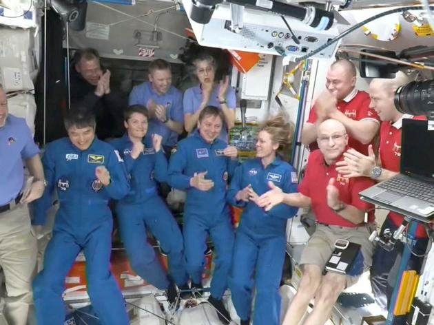 Gestrandete ISS-Astronauten sollen Dienstag zurückkehren