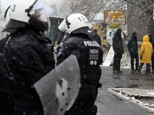 Polizei sondiert Lage in Lützerath – Klimaprotestler sprechen von „Machtdemonstration“
