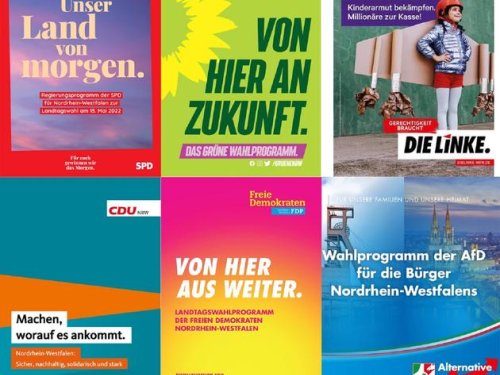 NRW-Landtagswahl 2022: Wahlprogramme – Themen im Überblick