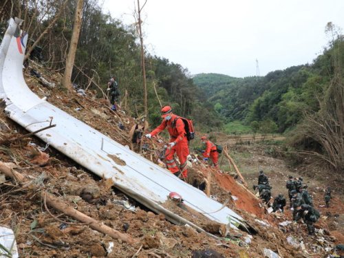 Tragödie mit 132 Toten: Flugzeugabsturz in China womöglich absichtlich verursacht